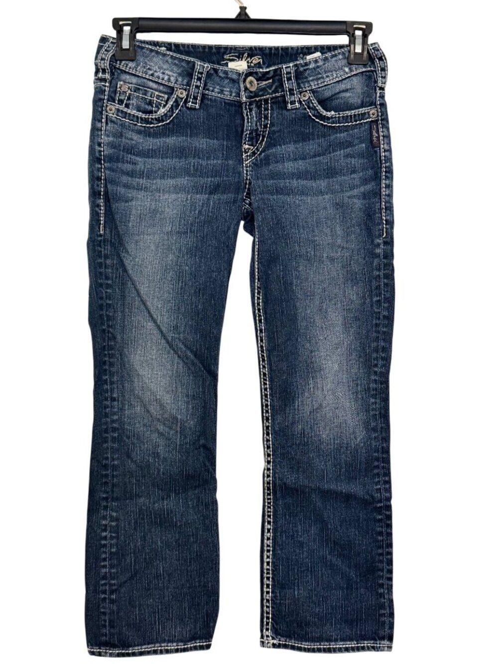 Silver Jeans Womens Santorini Bootcut Style W27 Denim Pants